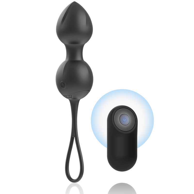 BRILLY GLAM - VIBRIERENDE KEGEL-PERLEN MIT FERNBEDIENUNG