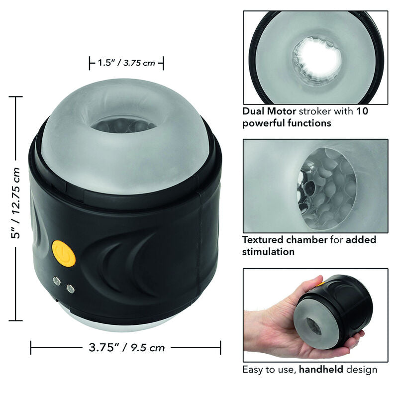 CALEXOTICS - GRENZENLOSER STROKER MIT DOPPELMOTOR
