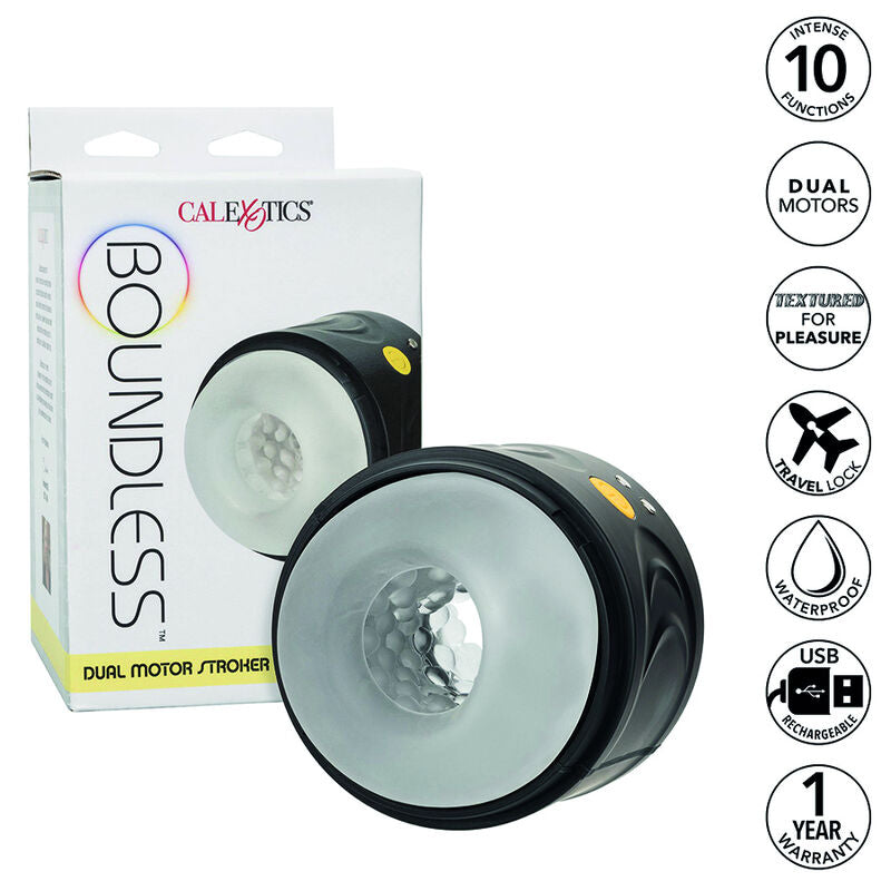 CALEXOTICS - GRENZENLOSER STROKER MIT DOPPELMOTOR